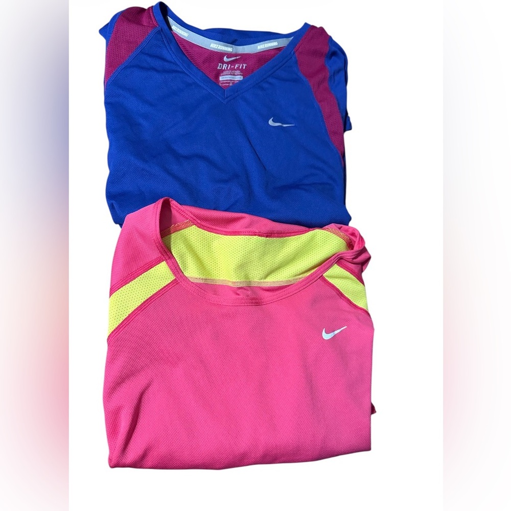 Bundle Nike lightweight dri-fit red blue bright yellow